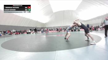 149 lbs Champ. Round 3 - Logan Rathjen, McKendree vs Brennan Watkins, King