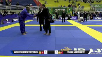 Fernando Augusto Scotte vs Antonio Carlos Fontes Dos Santos 2025 Brasileiro Jiu-Jitsu IBJJF
