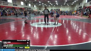 140 lbs Round 2 - Collin Hamm, Wrestling Factory vs Cael Linn, Sartell