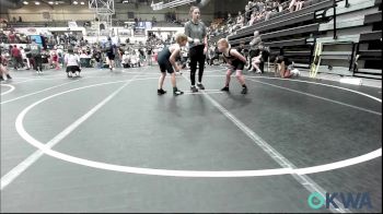 75-83 lbs Semifinal - Coleton Boulware, Tuttle Wrestling vs Asher Jordan, Carl Albert