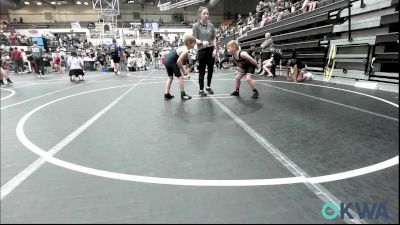 75-83 lbs Semifinal - Coleton Boulware, Tuttle Wrestling vs Asher Jordan, Carl Albert