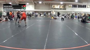 285 lbs 1st Place Match - Carter Blough, Grand Valley State vs Giulian Bodiu, Findlay