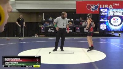 78 lbs Cons. Round 2 - Casey Harris, Contenders Wrestling Academy vs Blake Walters, Midwest Xtreme Wrestling