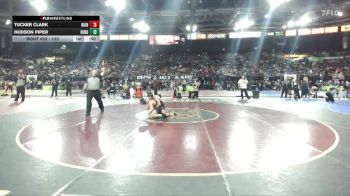 132 lbs Cons. Round 1 - Tucker Clark, Rigby vs Hudson Piper, Bend Senior