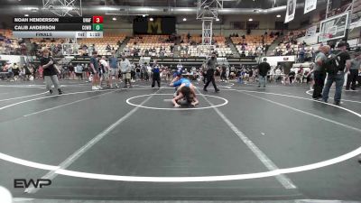 113 lbs Final - Noah Henderson, Unaffiliated vs Calib Anderson, Cowboy Wrestling Club