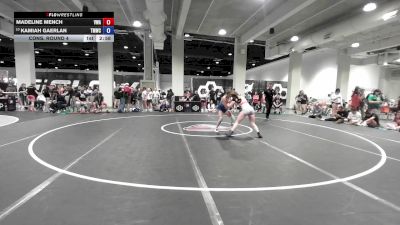 Cons. Round 4 - Madeline Mench, Vail Wrestling Academy vs Kamiah Gaerlan, Thunder Mountain Wrestling Club