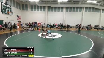 85 lbs Cons. Round 4 - Canon Horner, Natrona Colts Wrestling vs Luke Halverson, Moorcroft Mat Masters Wrestling Club