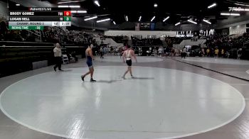 165 lbs Champ. Round 2 - Brody Gomez, Texas Wesleyan vs Logan Sell, Friends University