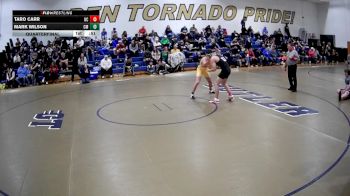 160 lbs Quarterfinal - Mark Wilson, Canon McMillon vs Taro Carr, Upper St. Clair
