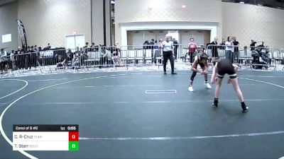 86 lbs Consi Of 8 #2 - Cato Rickel-Cruz, Team Aggression vs Thomas Starr, Gold Rush Wr Ac