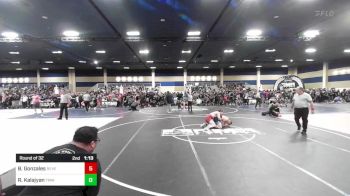 144 lbs Round Of 32 - Bryce Gonzales, Reverence Grappling vs Richard Kalajyan, Tmwc