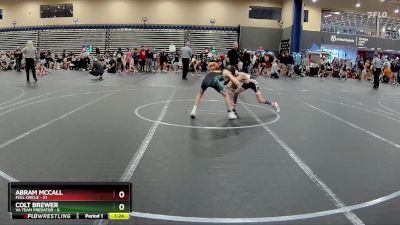 92 lbs Round 1 (8 Team) - Abram McCall, Full Circle vs Colt Brewer, VA Team Predator