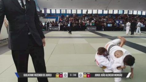 JORGE JOÃO ALENCAR MONSÃO vs GUILHERME ROZENDO DE ABREU 2026 Carlson Gracie