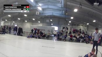 34 lbs 5th Place Match - Kace Thompson, Norfolk Jr Wrestling vs Preston Christenson, St Paul Youth Wrestling