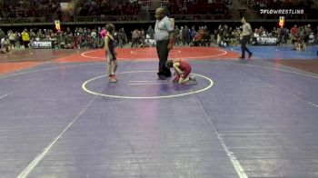 66 lbs Quarterfinal - Anson Bennett, Rebel Wrestling Club vs Kreighton King, Stars And Stripes Wrestling Club