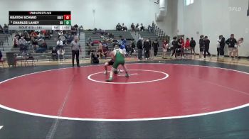 144 lbs Cons. Round 3 - Keaton Schmid, Benton Community vs Charles Lahey, Dubuque Hempstead