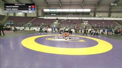 138 lbs 1st Place Match - Jaclyn Dehney, New England College vs Tanya Teneva, Western New England