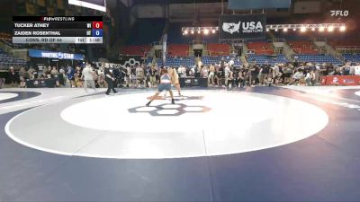 175 lbs Cons. Rd Of 64 - Tucker Athey, WI vs Zaiden Rosenthal, UT