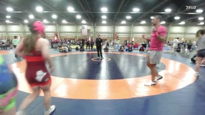 95 lbs Rr Rnd 5 - Ella Paris, Lebanon Die Hard Wrestling - GHSE vs Ella Heyne, Maryland Mana Power - GHSE