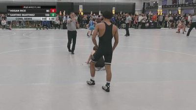 126 lbs Cons. Semis - Hogan Rice, ISI Wrestling Club vs Santino Martinez, Top Rank/HAC