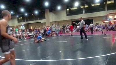 90 lbs Round 1 (6 Team) - Ryder Smith, Ironclad Koncrete Kids vs Brent Mabe, BS Wrestling