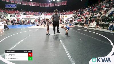 40 lbs Consi Of 4 - Genesis Byrne, Miami vs Jase Tyson, Verdigris Youth Wrestling