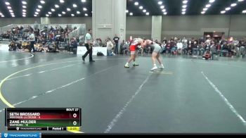 174 lbs Placement Matches (16 Team) - Zane Mulder, Wartburg vs Seth Brossard, Wisconsin-La Crosse