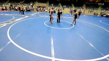 132-140 lbs Consi Of 8 #2 - Rhys Novosad, R.A.W. vs Tony Riddle, Jenks Trojan Wrestling Club