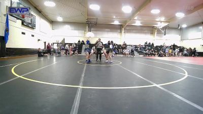 235 lbs Rr Rnd 1 - Kelainey Hannah, Cleveland Girls HS vs Chloe Vawter, Little Axe Womens Wrestling