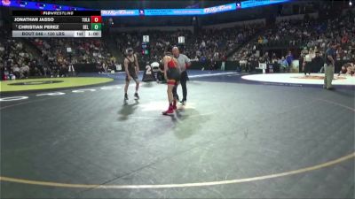 120 lbs Consi Of 16 #2 - Jonathan Jasso, Tulare Union (CS) vs Christian Perez, Del Oro (SJ)