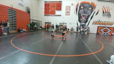 85-88 lbs Round 2 - Jude Dierking, Lander Middle School vs Kade Kirk, Powell Middle School