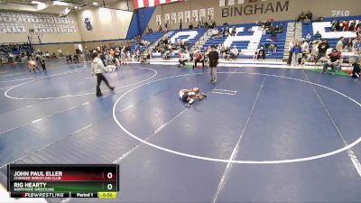 57-60 lbs Round 1 - John Paul Eller, Charger Wrestling Club vs Rig Hearty, Northside Wrestling