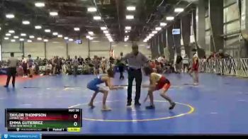 80 lbs Round 3 (6 Team) - Taylor Thompson, Combat WC vs Emma Gutierrez, Team New Mexico