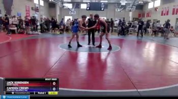 160 lbs Round 1 - Camden Crespi, Fighting Squirrels WC vs Jack Sorensen, Boise Youth