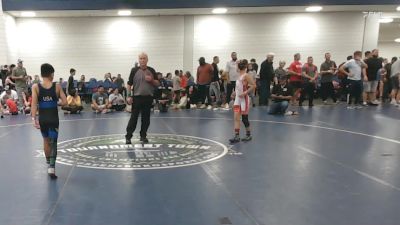 80 lbs Consi Of 16 #2 - Brayden Lieberman, PA vs Karson Jaramillo, CO