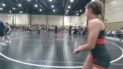 95/100 lbs Rr Rnd 2 - Addison Neufeld, Daughters Of Zion vs Paulina Caban, Emerald Elite Wrestling Club
