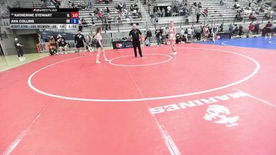 U20 Women - 68 lbs Cons. Round 5 - Katherine Stewart, FL vs Ava Collins, OR