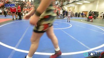 76-80 lbs Consolation - Alexander Evans, HURRICANE WRESTLING ACADEMY vs Caiden Grizzard, Wagoner Takedown Club