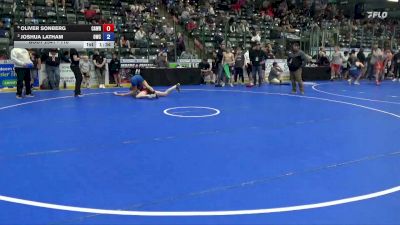 110 lbs Semis - Oliver Sonberg, Caveman Wrestling vs Joshua Latham, OWC