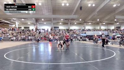 A 190 lbs Quarterfinal - Alex Taylor, White House Heritage High School vs Eli Bratton, Anderson Co. High School
