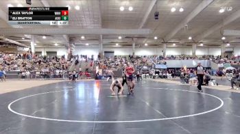 A 190 lbs Quarterfinal - Alex Taylor, White House Heritage High School vs Eli Bratton, Anderson Co. High School
