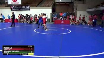 170 lbs Round 1 (16 Team) - Ruben Le, SCVWA vs Brayden Johnson, REWA