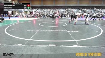 170 lbs Consi Of 32 #2 - Keegan Miller, Hurricane Wrestling vs John Lane, UPREP