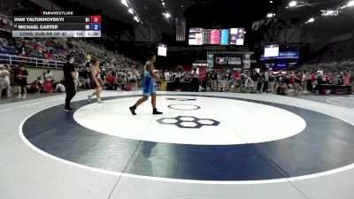 215 lbs Cons. Sub-rd Of 32 - Ivan Yaltukhovskyi, NJ vs Michael Carter, MI