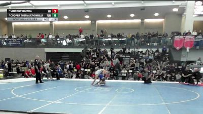 175 lbs Semifinal - Vincent Rivera, Xavier vs Cooper Theriault-Dinielli, Plainville