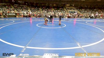 66 lbs Round Of 16 - Grace Kerr, Roundtree Wrestling Academy vs Julianna Muniz, Force Elite