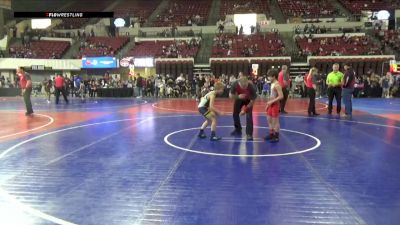 74 lbs 2nd Place Match - Kanin Johnson, Conrad Wrestling Club vs Rory Dahl, Baker Wrestling Club