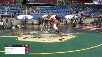 152 lbs Cons 32 #1 - Dexter Carpenter, North Dakota vs Caden Ernd, Illinois