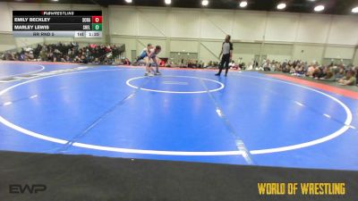 140 lbs Rr Rnd 5 - Emily Beckley, Scrappers 7-12 vs Marley Lewis, Shelton Wrestling Academy 7-12