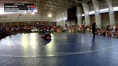 113 lbs Jaxten Bowler, Utah Gold vs Andreo Manlove, Georgia